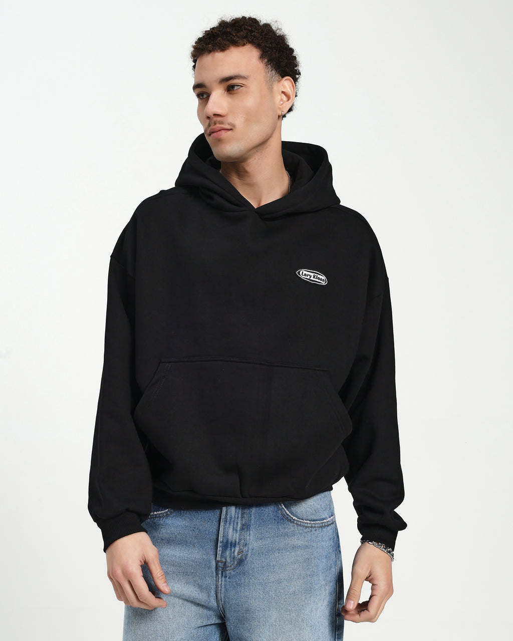 OVERSIZED HOODIE - BLACK
