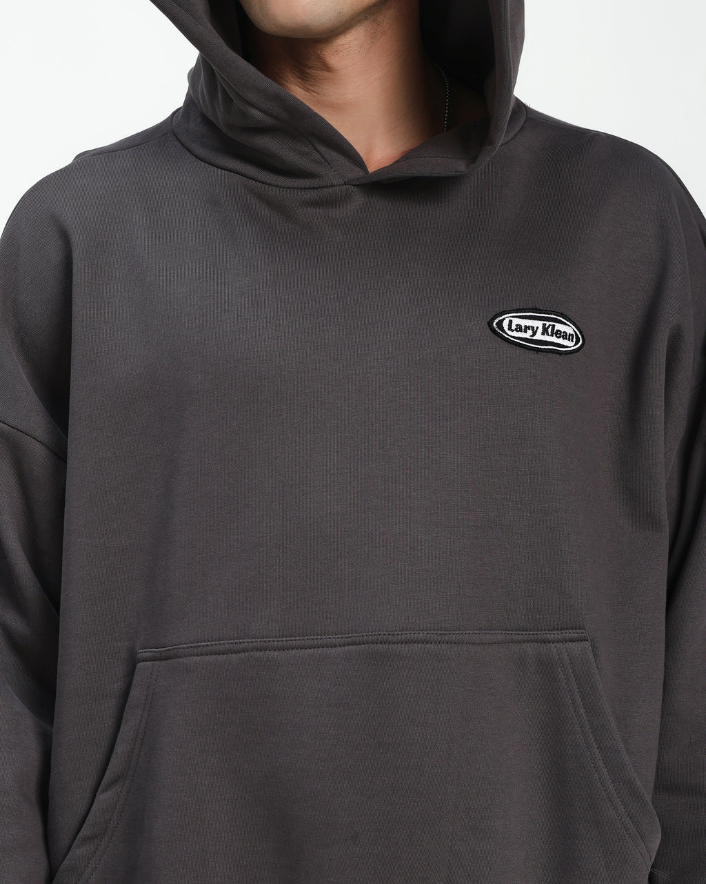 OVERSIZED HOODIE - GREY