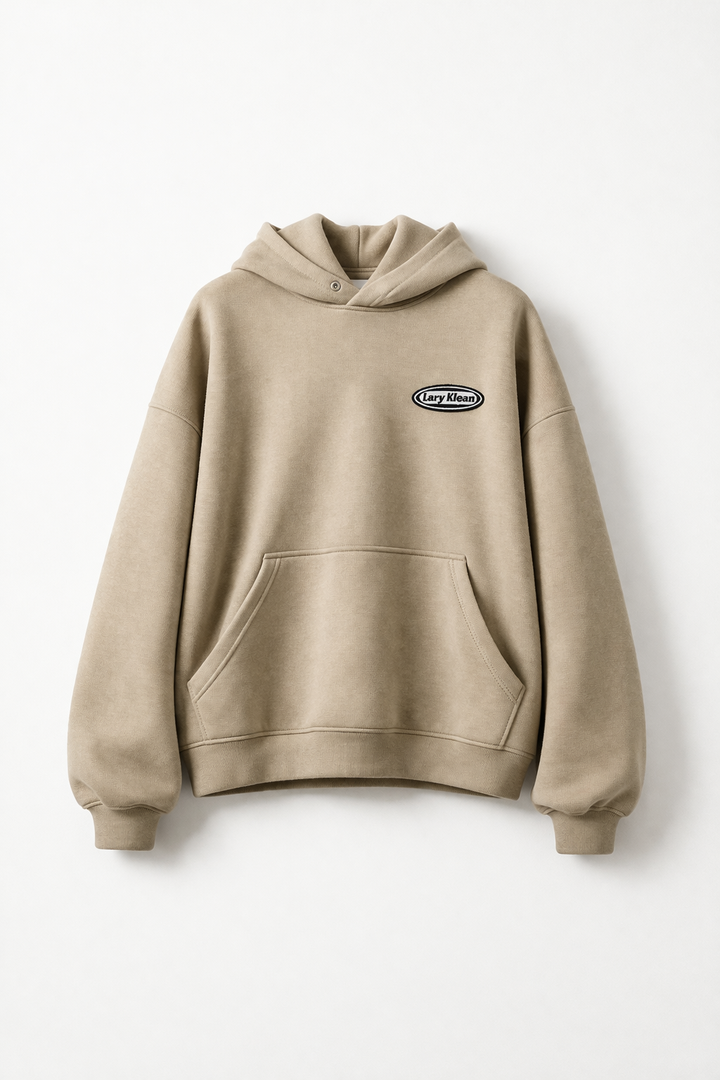 OVERSIZED HOODIE - BEIGE